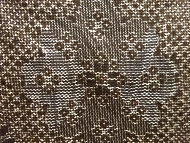 JAPANESE KIMONO / ANTIQUE KIMONO / SILK / DORO OSHIMA TSUMUGI